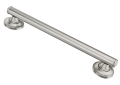 Moen® R8716D1GBN Home Care® Designer Elegance Grab Bar, 1-1/4 in Dia 16 in L, Brushed Nickel, 304 Stainless Steel, Import