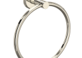 ROHL LO4PN Lombardia Wall Mount Towel Ring - Polished Nickel