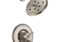 DELTA® T17294-SS Monitor® 17 Shower Trim, 1.75 gpm Shower, Stainless Steel