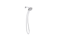 Kohler® 28241-GKE-CP 28241-GKE Moxie® Handshower and Wireless Speaker, 6-1/2 in Dia, 1.75 gpm Flow Rate, 61 in L Hose, 1/2 in NPT Connection, Polished Chrome