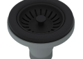 ROHL 735MB Manual Basket Strainer without Remote Pop-Up - Matte Black