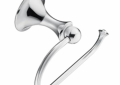 Moen® DN7708CH European Toilet Paper Holder, Lounge™, 2.6 in H, Zinc, Polished Chrome, Import