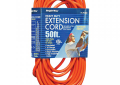 Jones Stephens™ E25002 Heavy Duty Extension Cord, 16/3 AWG SJT, 50 ft L Cord