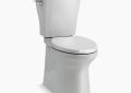 Kohler K-20198-95 Betello(R) ContinuousClean XT Two-Piece Elongated Toilet with Skirted Trapway, 1.28 GPF  - Ice Grey