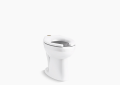 Kohler® 96057-0 96057 Ultra Flushometer Toilet Bowl, Highcliff™ Ultra, White, Elongated Shape, 10 or 12 in Rough-In, 16-7/8 in H Rim, 2-1/8 in Trapway