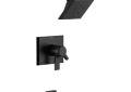 DELTA® T17499-BL Monitor® 17 Tub and Shower Faucet Trim, 1.75 gpm Shower, Matte Black