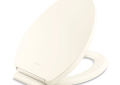 Kohler(R) K-26801-96 Impro(R) ReadyLatch(R) Quiet-Close(TM) Elongated Toilet Seat - Biscuit