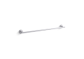 Kohler® 27287-CP Elate® Towel Bar, 24 in L Bar, 2 in OAH x 2-3/4 in OAD, Metal