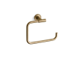 Kohler® 14441-BGD Towel Ring, Purist®, 2-1/2 in OAD x 6 in OAH, Brass, Vibrant® Moderne Brushed Gold
