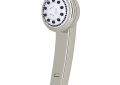 Perrin & Rowe B240NHSOPN Rohl Cross Collection Multi Function Hand Shower, 3-1/2 in Dia Shower Head 3-Function Shower Head, 1.8 gpm Flow Rate, 1/2 in Male Connection, Polished Nickel