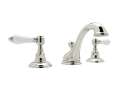 ROHL A1408LPPN-2 Viaggio C-Spout Widespread Bathroom Faucet - Polished Nickel