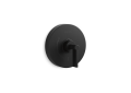 Kallista P24415-LV-BL Pressure Balance Trim, Lever Handle One(TM) - Matte Black