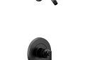 Moen® UT2902NHBL Shower Trim, Matte Black