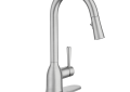 Moen® 87233SRS 87233 Adler Kitchen Faucet, 1.5 gpm Flow Rate, Spot Resist Stainless, 1/3 Faucet Holes, Import