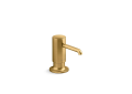 Kohler(R) K-35761-2MB Purist(R) Soap/Lotion Dispenser, 16 oz Capacity, Deck Mounting - Vibrant Brushed Moderne Brass