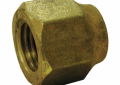 Jones Stephens™ F40012 Style 141S Short Nut, 5/8 in Nominal, Flare, Brass