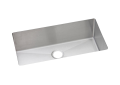 Elkay® EFRU311610T Crosstown® Transitional Kitchen Sink, Polished Satin, Rectangle Shape, 30-1/2 in L x 16 in W Bowl x 10 in D Bowl, 32-1/2 in L x 18 in W x 10 in H, Undermount Mounting, 16 ga 304 Stainless Steel