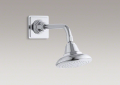 Kohler® 13137-AK-CP Single-Function Showerhead With Katalyst® Air-Induction Spray, Pinstripe®, 2.5 gpm Minimum, Wall Mount
