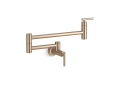 Kohler(R) K-35745-BV Wall-Mount Pot Filler - Vibrant Brushed Bronze