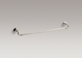 Kohler® 72569-SN Artifacts® Towel Bar, 30 in L Bar, 3 in OAH x 3-1/2 in OAD, Metal