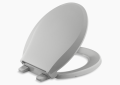 Kohler K-4639-RL-95 Cachet Round-Front Toilet Seat with ReadyLatch and Quiet-Close - Ice Grey