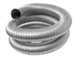 DuraVent® 4FSFLEX-35 FasNSeal Flex Chimney Liner, 420 in L x 4 in W, Stainless Steel, 32 ga