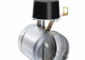 Field Controls 46487101 Vent Damper, 6 in Damper, 24 V AC, 60 Hz, Domestic