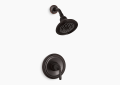Kohler® TS396-4-2BZ Shower Valve Trim, 2.5 gpm Shower, Oil Rubbed Bronze