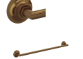 Rohl® MBG1/24FB Graceline Transitional Towel Bar, 24 in L Bar