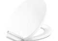 Kohler® 26802-0 26802 Toilet Seat, Impro®, Round Bowl, Closed Front, White, Slow Close Hinge