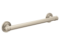 Moen® YG6424BN YG6424 Belfield™ Grab Bar, 1-1/4 in Dia 24 in L, Brushed Nickel, Stainless, Import