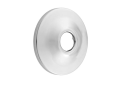 Jaclo® 740-PN 740, For Use With 3/8 in IPS Pipe, 5/8 in ID x 2-1/4 in OD, 3/8 in H, Polished Nickel, Domestic