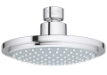 GROHE 28233000 Shower Head, Euphoria Cosmopolitan 160, 2.5 gpm Flow Rate, 1 Sprays, Wall Mount, 6-5/16 in Dia Head, Import