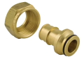 Uponor ProPEX® Q4020750 Fitting Assembly, R20 x 3/4 in, 125 psi, Brass