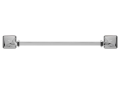 Brizo® 691830-PC Virage® Square Towel Bar, 18 in L Bar, 3-21/64 in OAD x 2-1/2 in OAH, Polished Chrome, Import