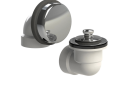 Watco® 901-LT-PVC-CP Innovator® 901 Bath Waste Half Kit With Chrome Plated Lift and Turn Stopper, PVC, Domestic