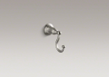 Kohler® 13505-BN Robe Hook, Kelston®, 1 Hook, 5-5/16 in OAD x 4-15/16 in OAH, Metal