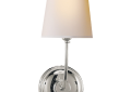 Visual Comfort TOB2007PN-NP Thomas O'Brien Vendome 1 Light 6 inch Polished Nickel Decorative Wall Light