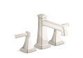Kohler® T26436-4-SN T26436-4 Riff® High Flow Bath Faucet, 8 in Center, Vibrant Polished Nickel, 2 Handles, Function: Traditional