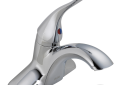 Commercial 516LF-HDF HDF® Centerset Lavatory Faucet, Polished Chrome, 1 Handles, Grid Strainer Drain, 1.2 gpm Flow Rate