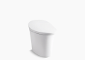 Kohler® 5401-0 1-Piece Toilet, Veil®, Elongated Bowl, 15-5/8 in H Rim, 12 in Rough-In, 0.8/1.28 gpf, White