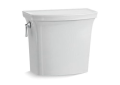 Kohler® 4143-95 Corbelle® Toilet Tank, 1.28 gpf, Left Hand Lever Flush, Ice Gray™