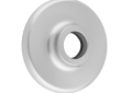 Jaclo® 6012-PCH Decorative Multifit Round Escutcheon, For Use With 1/2 in IPS Wall and Ceiling Drop Nipples, 1/2 in Showerarms, 578 and 579 Cover Tubes and 629 and 631 Series Valves, Solid brass, Polished Chrome, Domestic