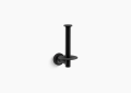 Kohler K-14444-BL Purist(R) Vertical Toilet Paper Holder - Matte Black