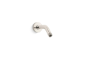 Kohler® 26318-SN Statement® Wall Mount Kohler 26318 Shower Arm and Flange, 6-1/2 in L Arm, Brass Arm, 1/2 to 14 NPT Connection