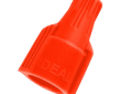 IDEAL® TWISTER® 30-340 340® Flame-Retardant Wire Connector, Positive Grip/Winged Shell, Live Action/Square Wire Spring, 22 to 10 AWG Solid/Stranded Copper Wire, Polypropylene
