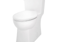 Gerber® G0021187CT 1-Piece Toilet, Burr Ridge™, Elongated Bowl, 17 in H Rim, 12 in Rough-In, 1.28 gpf, White, Import