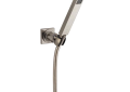 DELTA® 55530-SS Premium Wall Mount Hand Shower, Vero®, 1-Function Shower Head, 2 gpm, 69 in L Hose, 1/2-14 NPSM Connection, Stainless Steel, Import