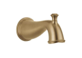 DELTA® RP72565CZ Cassidy Pull-Up Diverter Tub Spout, 6-1/2 in L x 3 in H, For Use With Tub and Shower Faucet, Brilliance® Champagne Bronze, Import