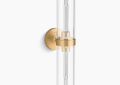 Kohler K-27263-SC02-2GL Purist(R) Two-Light Sconce - Brushed Moderne Brass
